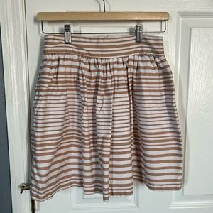 Stripped Bar III Women’s Skirt with Side Pockets